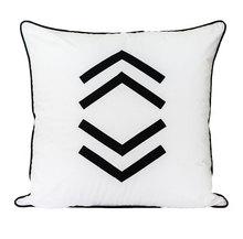 Load image into Gallery viewer, Black Victory Euro Sham