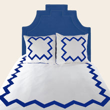 Load image into Gallery viewer, Cobalt Bang Bang Duvet Cover