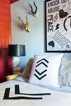 Load image into Gallery viewer, Black Victory Duvet Cover