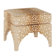 Load image into Gallery viewer, Fawn Print Ottoman