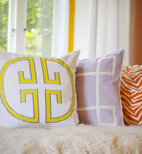 Load image into Gallery viewer, Sunshine Monogram Embroidered Pillowcase
