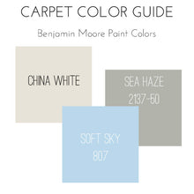 Load image into Gallery viewer, Soft Sky Monogram Rug