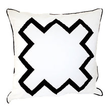 Load image into Gallery viewer, Black Bang Bang Euro Sham