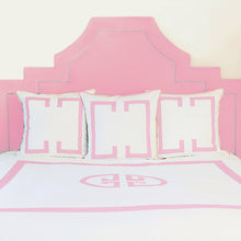 Load image into Gallery viewer, Powder Pink Deco Duvet Cover
