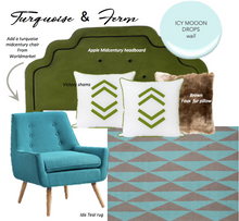 Load image into Gallery viewer, Fern Victory Euro Sham