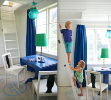 Load image into Gallery viewer, Soft Sky Monogram Rug