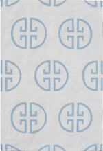 Load image into Gallery viewer, Soft Sky Monogram Rug