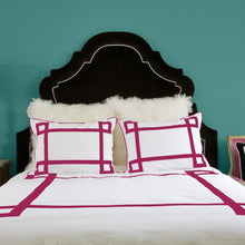 Load image into Gallery viewer, Hot Pink Lucky Duvet Cover