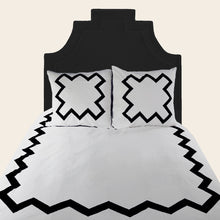 Load image into Gallery viewer, Black Bang Bang Duvet Cover