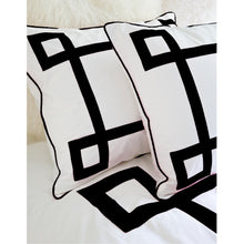 Load image into Gallery viewer, Black Lucky Standard Sham