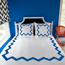 Load image into Gallery viewer, Cobalt Bang Bang Duvet Cover