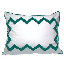 Load image into Gallery viewer, Turquoise Bang Bang Standard Sham