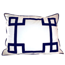 Load image into Gallery viewer, Navy Key Standard Sham