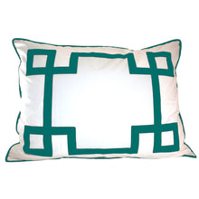 Load image into Gallery viewer, Turquoise Key Standard Sham