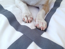 Load image into Gallery viewer, Grey Lucky Duvet Cover