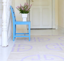 Load image into Gallery viewer, Lavender Monogram Rug