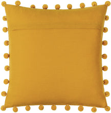Load image into Gallery viewer, Marigold Pom Pom Pillow