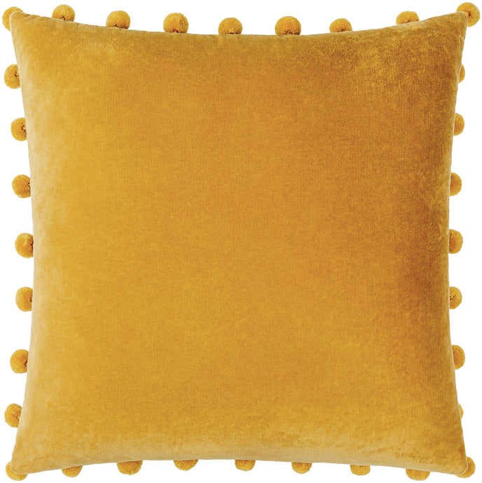 Marigold Pom Pom Pillow