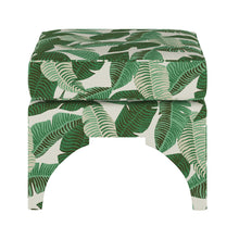 Load image into Gallery viewer, Banana Leaf Ottoman