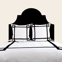 Load image into Gallery viewer, Black Lucky Duvet Cover