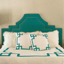Load image into Gallery viewer, Turquoise Key Duvet Cover