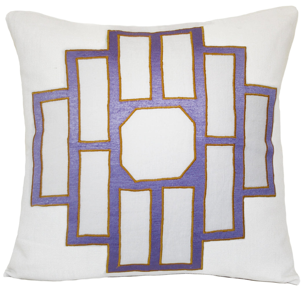 Amethyst Mark Embroidered Pillowcase