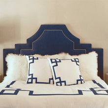Load image into Gallery viewer, Navy Key Duvet Cover
